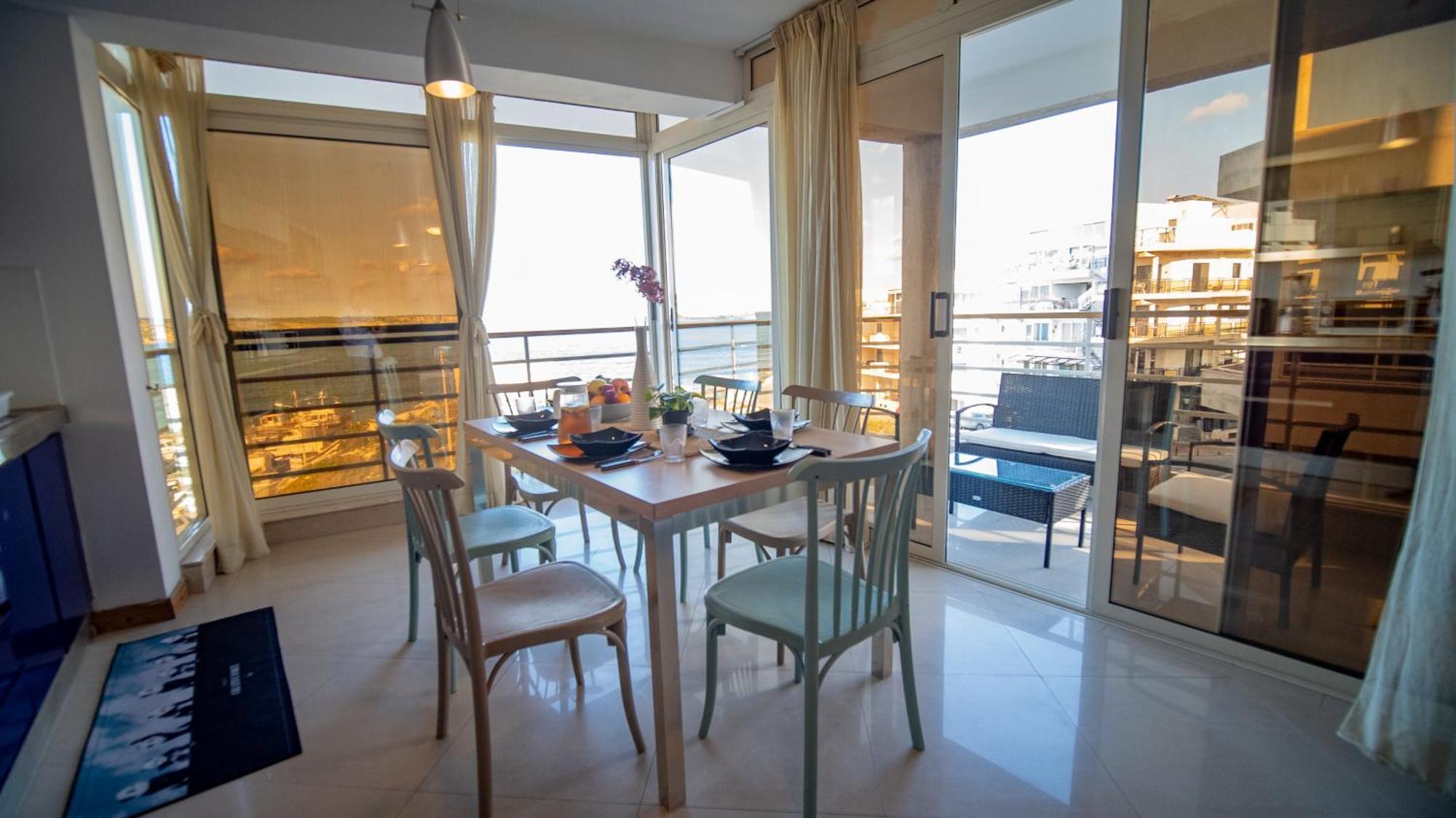 Mellieha Bay 3 Bedroom Apartment "Coastal Comfort" Exterior foto